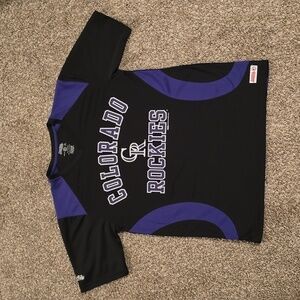 Stitches Colorado Rockies Jersey Shirt